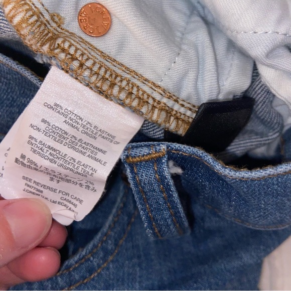 J. Crew Matchstick Jeans 28 Petite Blue - Picture 5 of 8